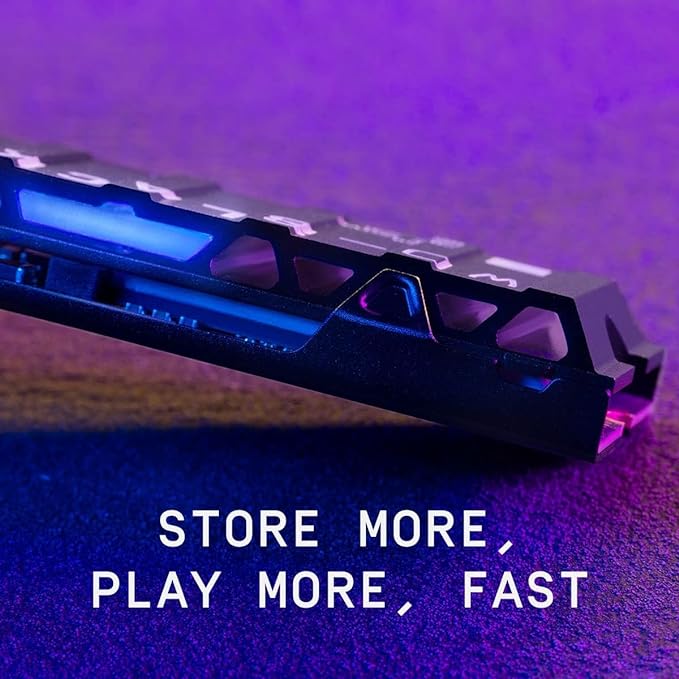 WD_BLACK SSD SN850 NVMe de 2 TB para consoles PS5 Solid State Drive com dissipador de calor - Gen4 PCIe, M.2 2280, até 7.000 MB/s - WDBBKW0020BBK-WRSN, Cor: Preto