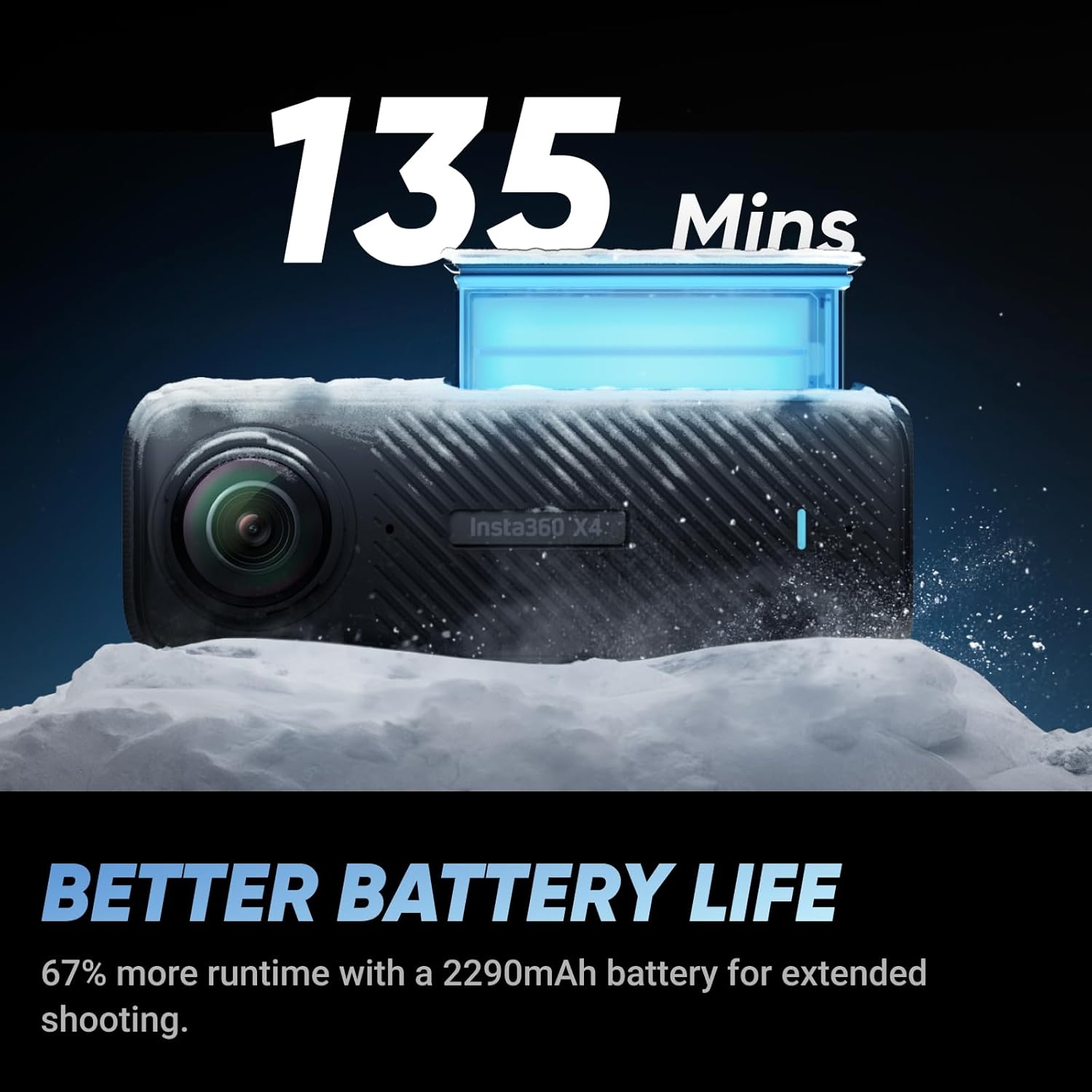 Insta360 Pacote de construção X4 – Câmera de construção de 360°, vídeo HDR 8K30fps 360, foto de 72MP, Timelapses de 11K, suporta DroneDeploy, OpenSpace, Cupix, Oculo, WhiteHelmet, Reconstruct & More