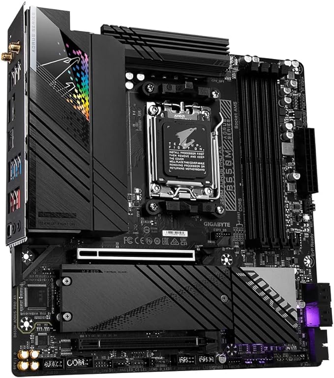 Gigabyte B650 Aorus Elite Ax, Ddr5, Atx, Am5 - Placa Mãe