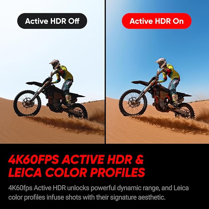 Insta360 Pacote de bateria dupla padrão Ace Pro 2 – Câmera de ação à prova d'água 8K projetada com Leica, sensor de 1/3.3 cm, chip de IA duplo, baixa luz, áudio superior, tela flip e edição de IA