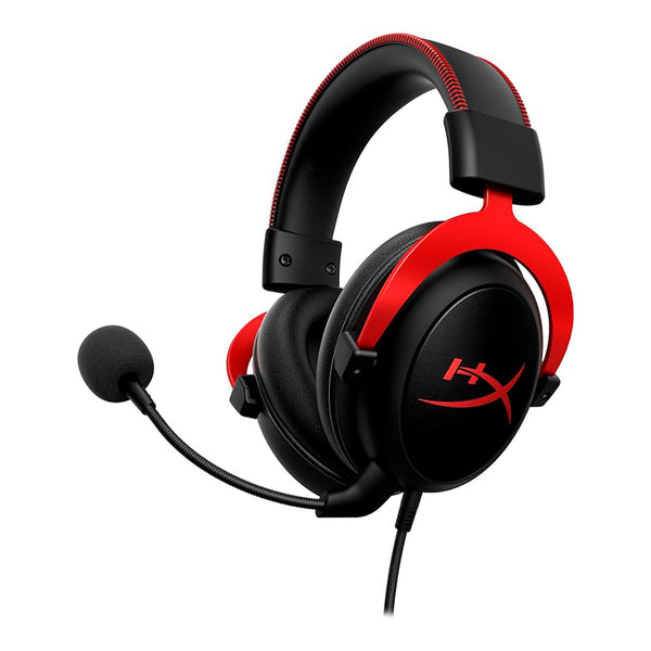 Headset Gamer Hyperx Cloud II, Kingston, KHX-HSPC-RD, Preto e Vermelho