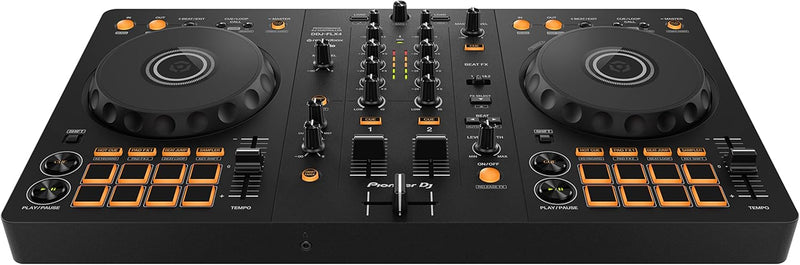 Pioneer DJ DDJ-FLX4 2 decks rekordbox e controlador Serato DJ - Grafite