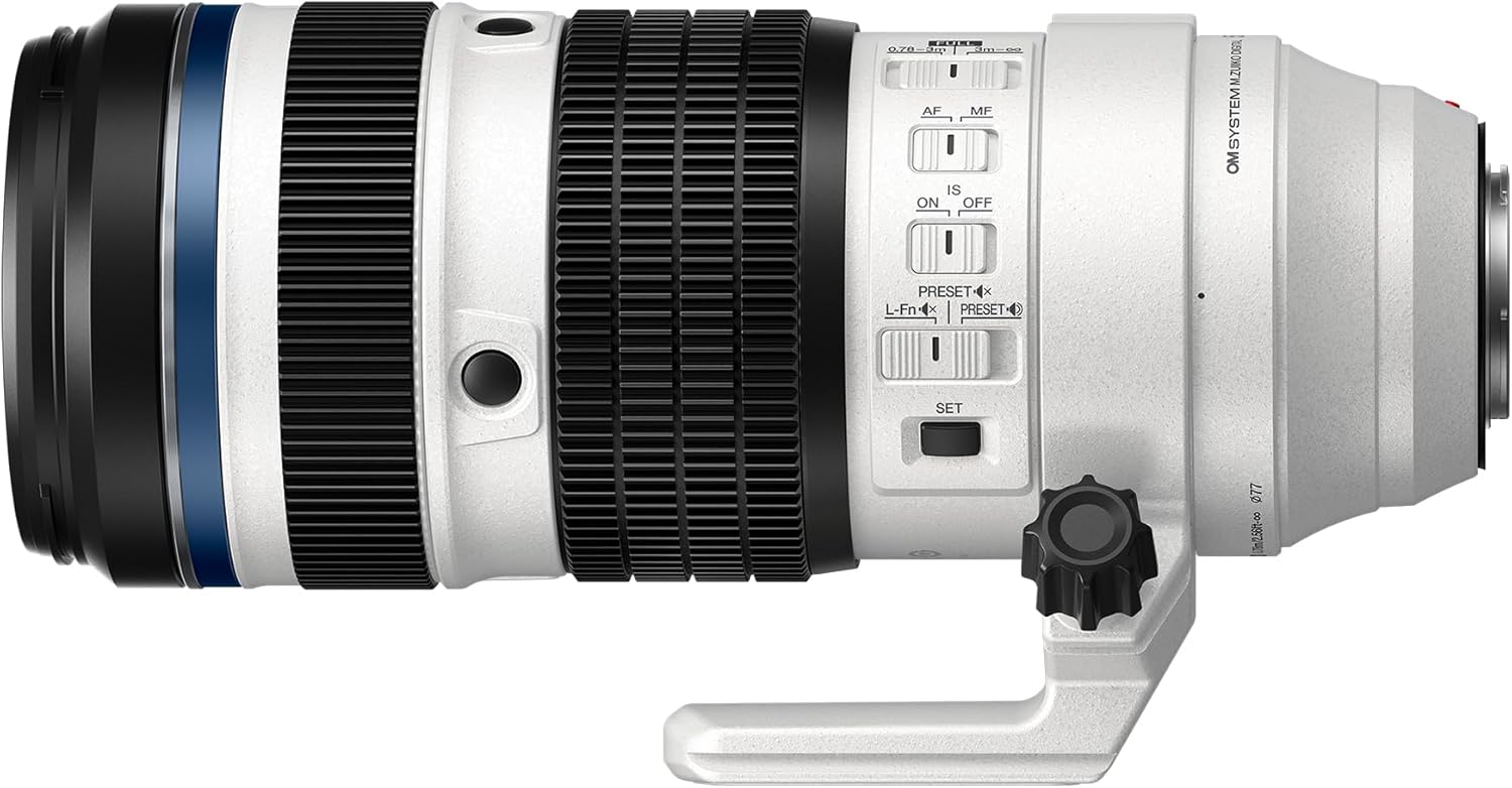 OM SYSTEM Olympus M.Zuiko Digital ED 50-200 mm F2.8 é PRO para câmera de sistema micro quatro terços, fotografia ao ar livre, design selado contra intempéries