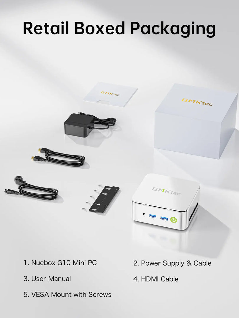 Mini PC GMKtec G10 Mini PC AMD Ryzen™ 5 3500U