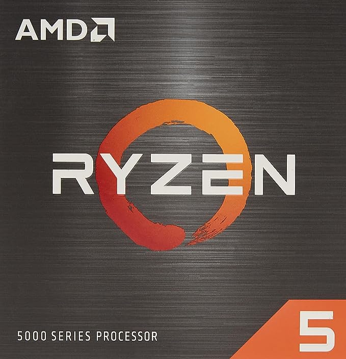 AMD Ryzen 5 5500 100100000457BOX - Processador - Cerâmica cinza