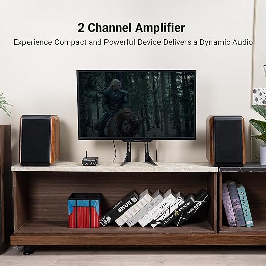 Fosi Audio BT20A Bluetooth 5.0 Receptor Amplificador de Áudio Estéreo
