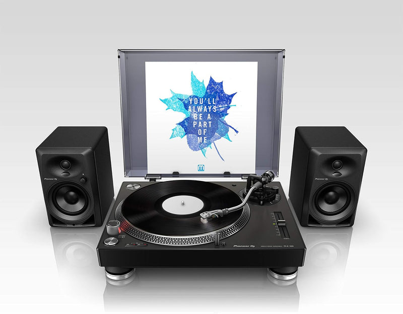 Toca Disco Pioneer Vinil Plx-500k Black Usb