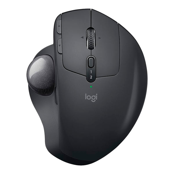 Logitech MX Ergo Plus Trackball sem fio avançado para PC e Mac com cunha extra de 10°