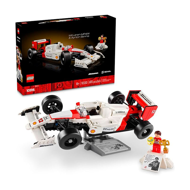 LEGO Set Icons 10330 McLaren MP4/4 e Ayrton Senna 693 peças