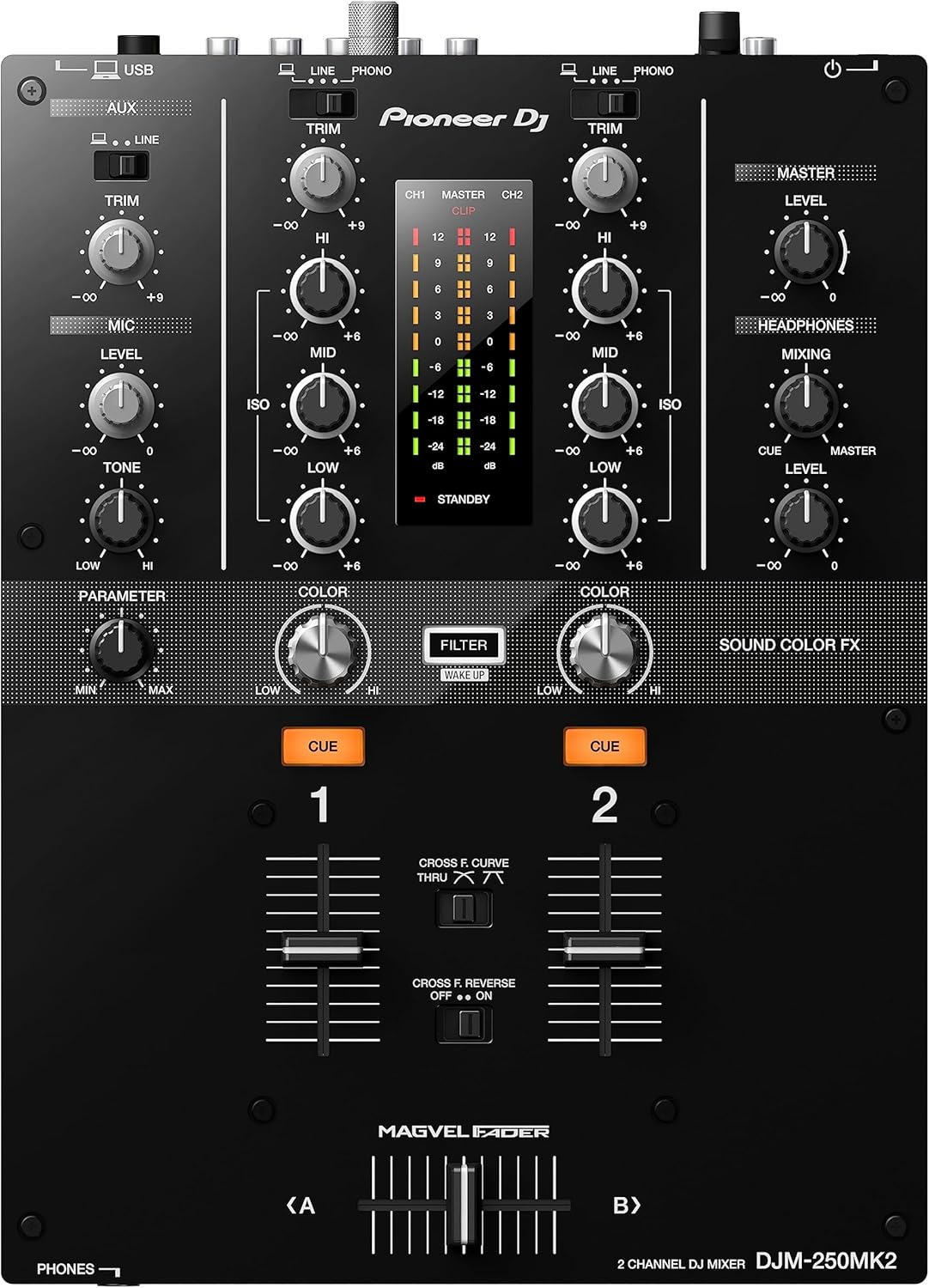 Mixer Pioneer DJ DJM 250K MK2
