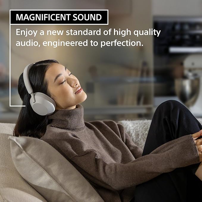 Sony WH-1000X M5 Os melhores fones de ouvido sem fio com cancelamento de ruído, otimizador automático NC, bateria de 30 horas, controle de voz Alexa, preto