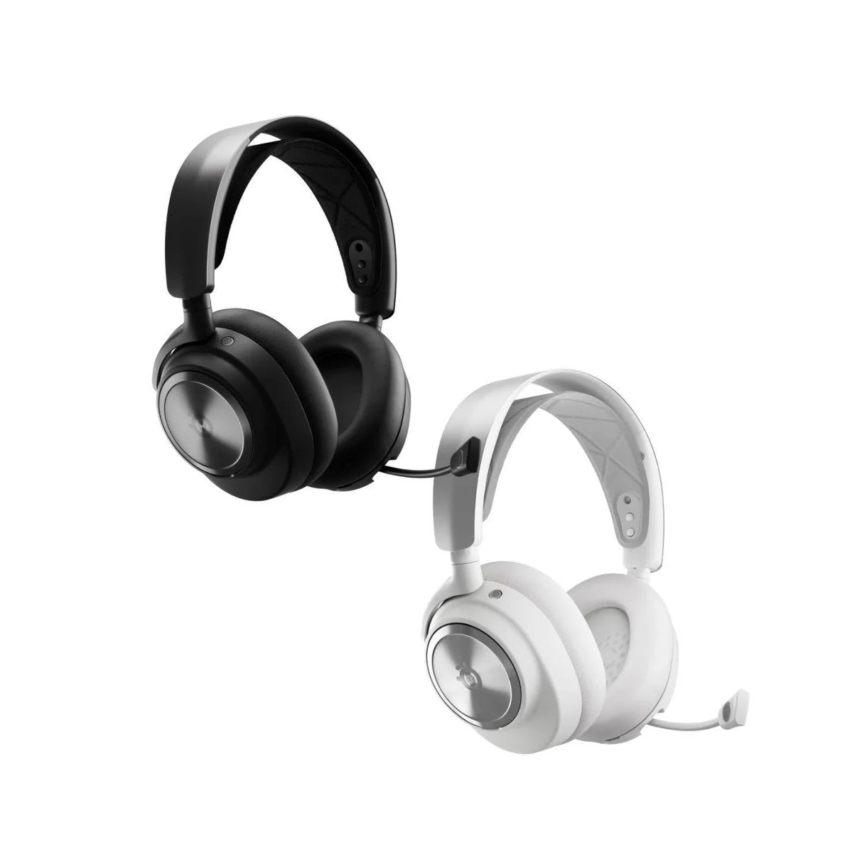 SteelSeries Arctis Nova Pro Wireless - Fones com Cancelamento Ativo de Ruído e Baterias Hot-Swap para PC e PlayStation