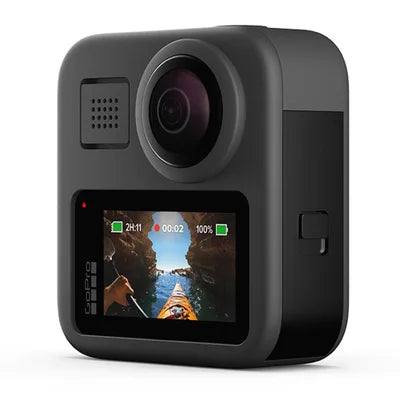 Câmera Gopro Max, Transmissão 1080p, Controle Por Voz, Tela Touch Screen, Preta - CHDHZ-201-RW