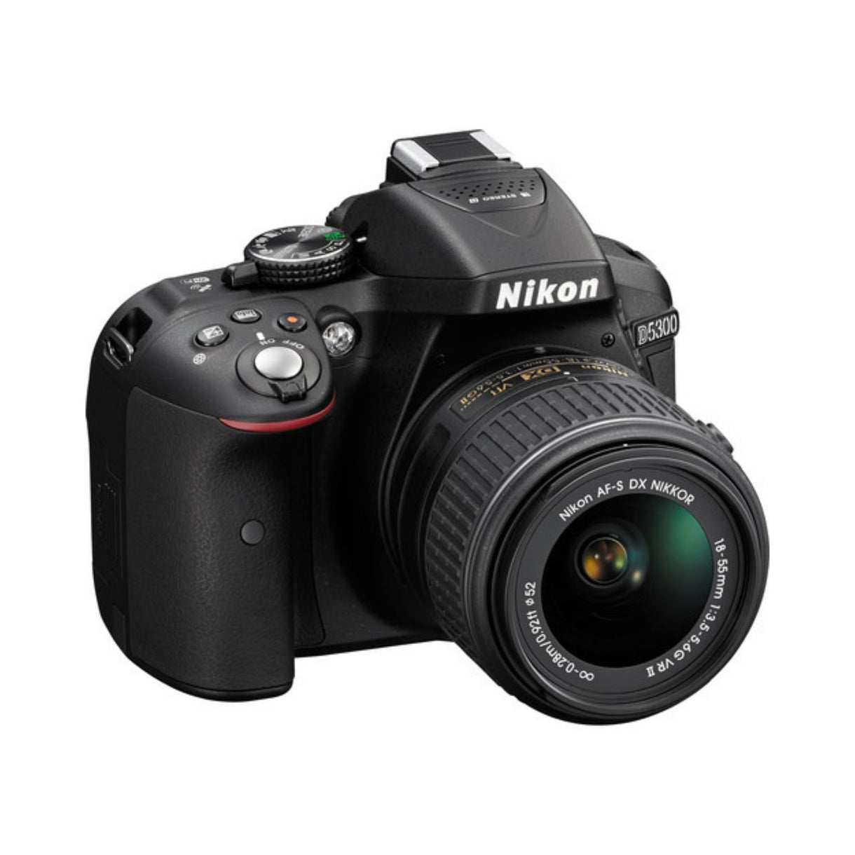 Câmera DSLR Nikon D5300 Kit com Lente 18-55mm/18-140mm | 24.2MP | Vídeo Full HD e Foco Automático Rápido