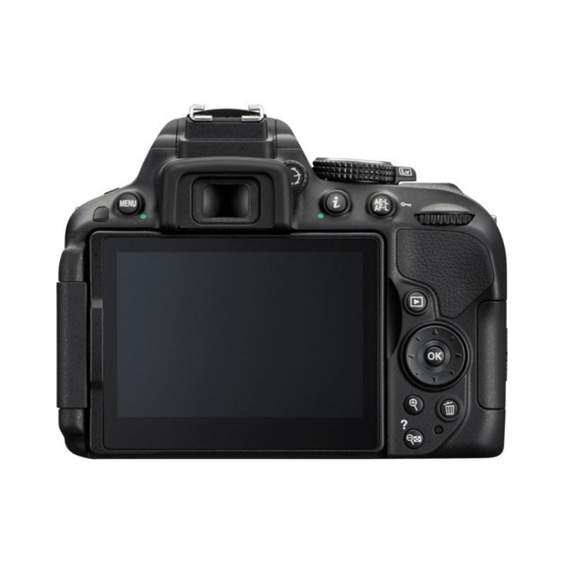 Câmera DSLR Nikon D5300 Kit com Lente 18-55mm/18-140mm | 24.2MP | Vídeo Full HD e Foco Automático Rápido