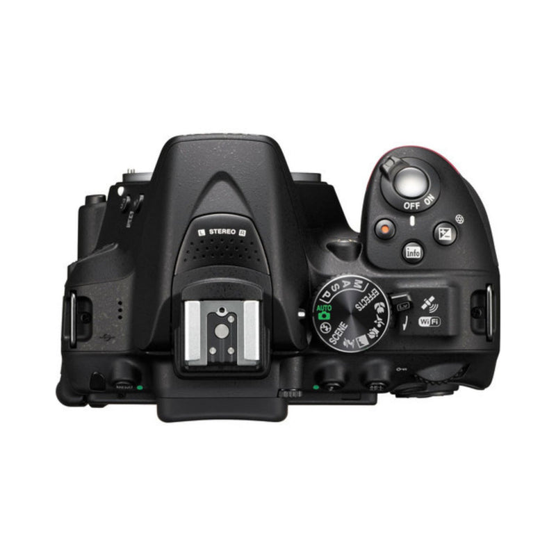 Câmera DSLR Nikon D5300 Kit com Lente 18-55mm/18-140mm | 24.2MP | Vídeo Full HD e Foco Automático Rápido