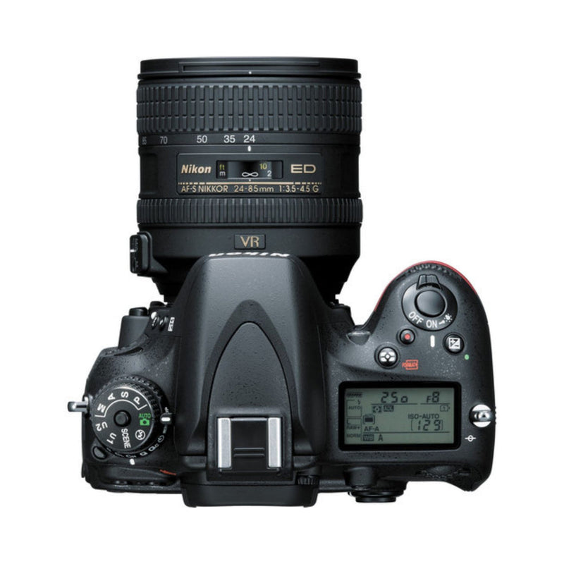 Câmera DSLR Nikon D610 | Full-Frame com Sensor CMOS de 24,3MP no formato FX | Combo com Lentes 24-85/24-120mm ED VR
