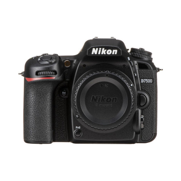 Câmera DSLR Nikon D7500 com lente 18-140mm/18-55mm | Wi-Fi e Sensor CMOS DX-Format de 20.9MP