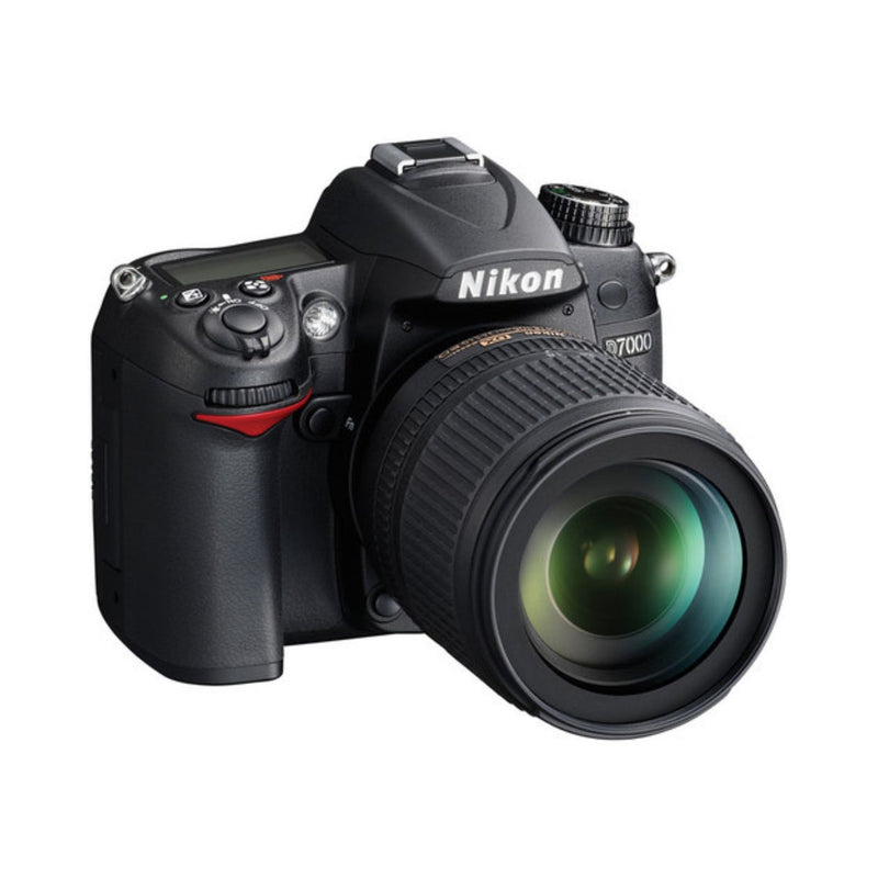 Câmera DSLR Nikon D7000 16.2MP Kit com Lente AF-S DX 18-55mm VR/ 18-105mm Vídeo 1080p