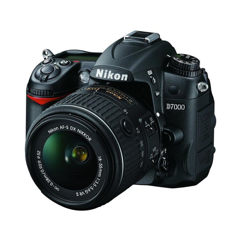Câmera DSLR Nikon D7000 16.2MP Kit com Lente AF-S DX 18-55mm VR/ 18-105mm Vídeo 1080p