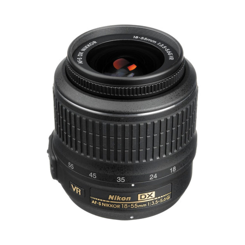 Câmera DSLR Nikon D7000 16.2MP Kit com Lente AF-S DX 18-55mm VR/ 18-105mm Vídeo 1080p
