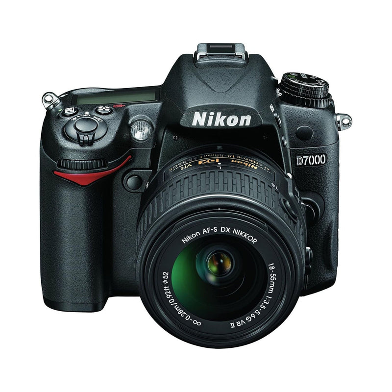 Câmera DSLR Nikon D7000 16.2MP Kit com Lente AF-S DX 18-55mm VR/ 18-105mm Vídeo 1080p
