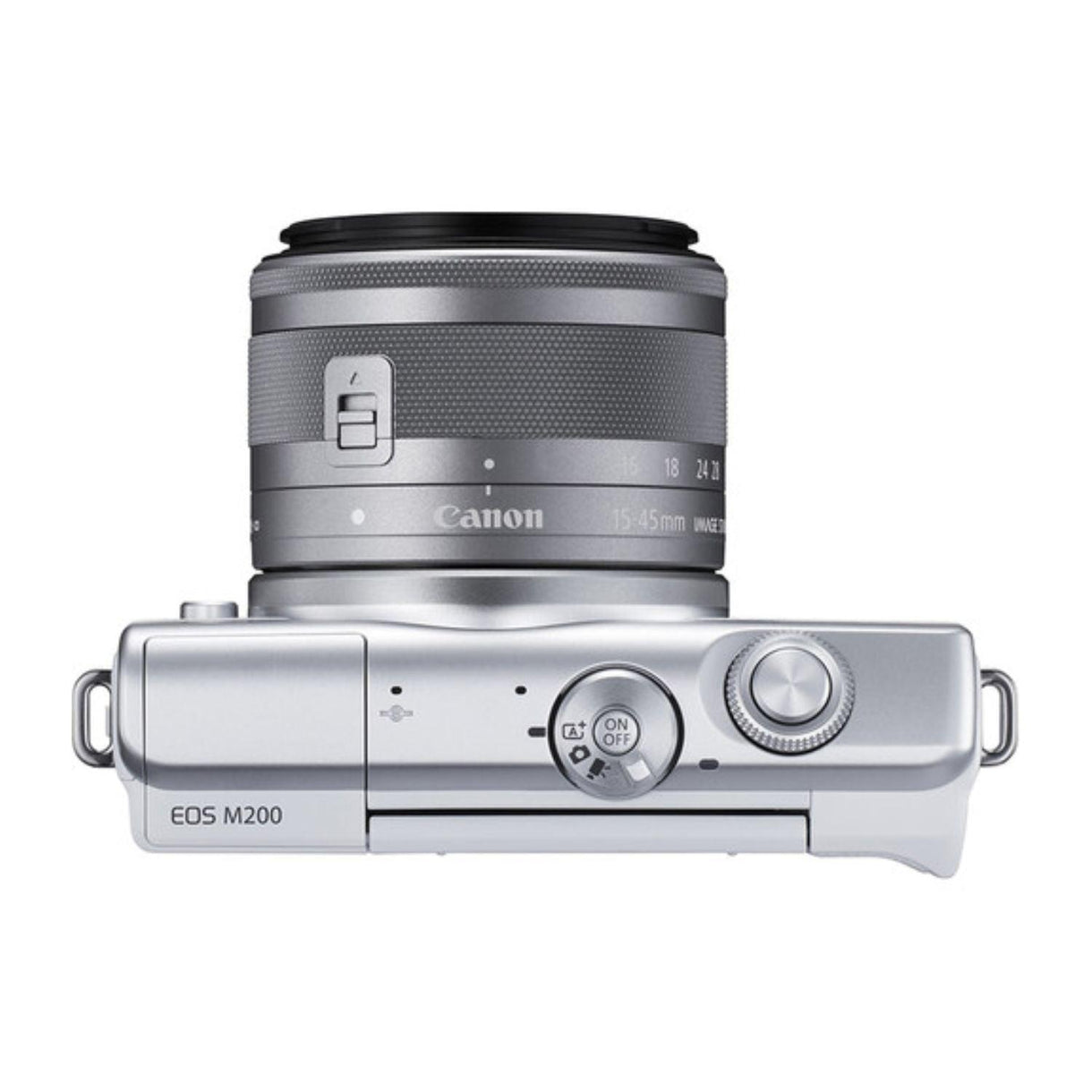 Canon EOS M200 Câmera Mirrorless com Lente EF-M 15-45mm e Vídeo 4K