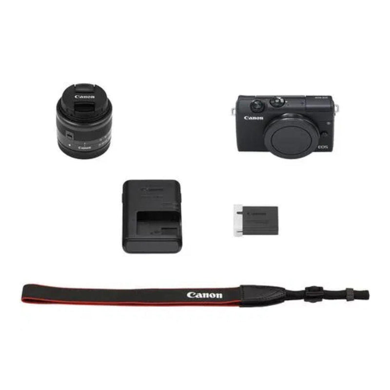 Canon EOS M200 Câmera Mirrorless com Lente EF-M 15-45mm e Vídeo 4K
