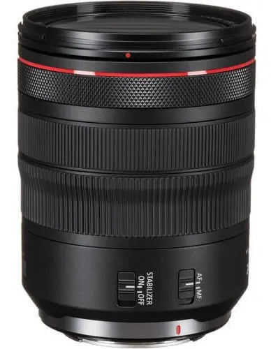 Lente Canon 24-105mm f/4L IS USM — Série L, Estabilização Óptica, disponível em montagem EF ou RF (escolha a versão)