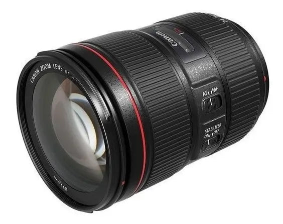 Lente Canon 24-105mm f/4L IS USM — Série L, Estabilização Óptica, disponível em montagem EF ou RF (escolha a versão)