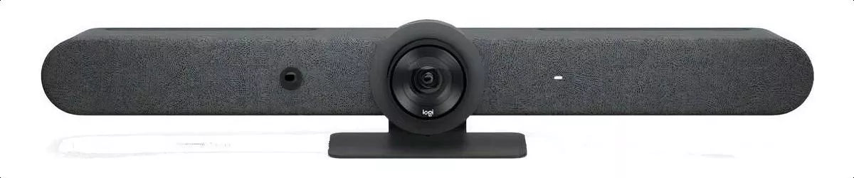 Câmera web Logitech Rally Bar 4K 30FPS cor grafite