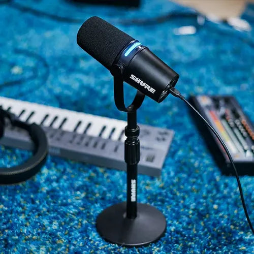 Microfone Shure MV7+ USB Cor Preta