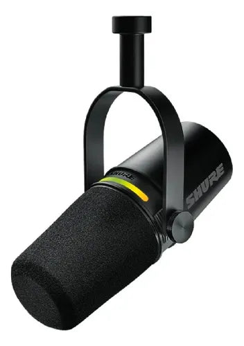 Microfone Shure MV7+ USB Cor Preta