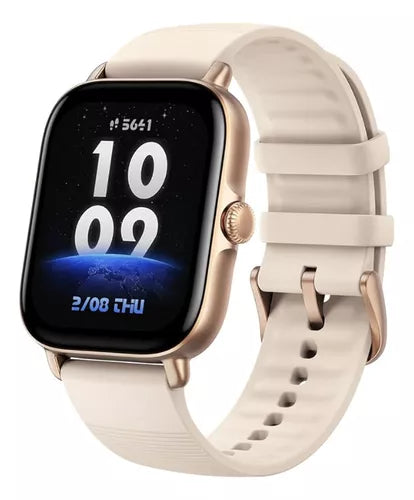 Huami A2035 1.75 " Relogio Smartwatch Amazfit Gts 4 Mini New Branco Marfim