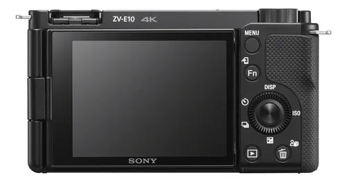 Câmera Sony ZV-E10 Mirrorless 4K, Lente 16-50mm, Preta