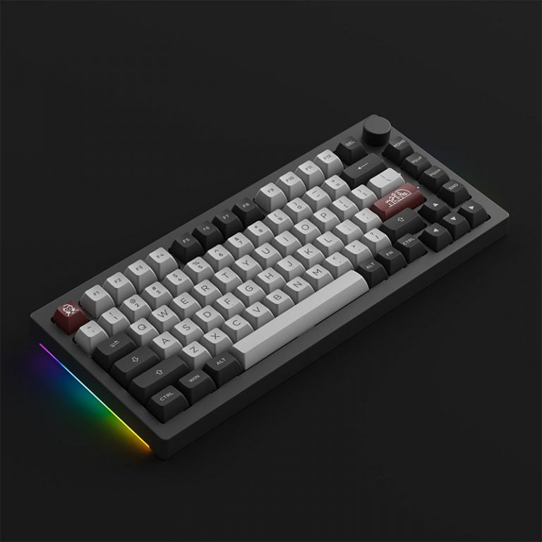 Teclado Mecânico Akko 5075B Plus V2 Drácula Castelo