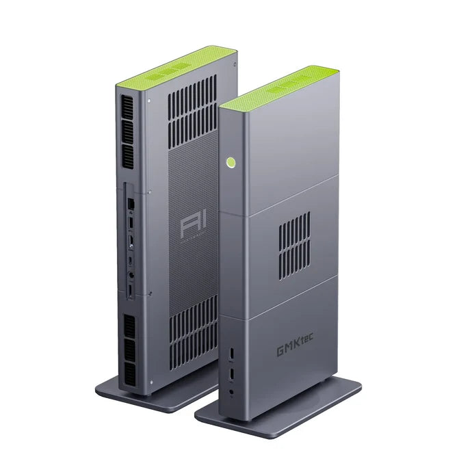 Mini PC GMKtec EVO-X3 AMD Ryzen AI Max+ 395, 128GB RAM, até 16TB SSD, Radeon 8060S, Wi-Fi 7, OCuLink
