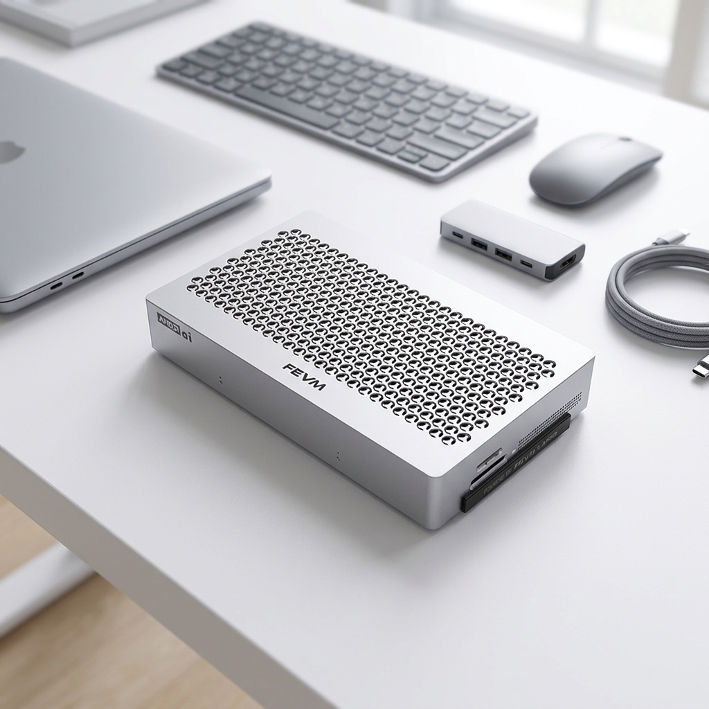 Mini PC FEVM FAEX1 Ryzen AI Max+ 395 — 128GB RAM + 2TB SSD // 128GB RAM + 4TB SSD