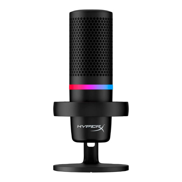 HyperX Duocast - USB Microphone (Black) - RGB Lighting -4P5E2AA