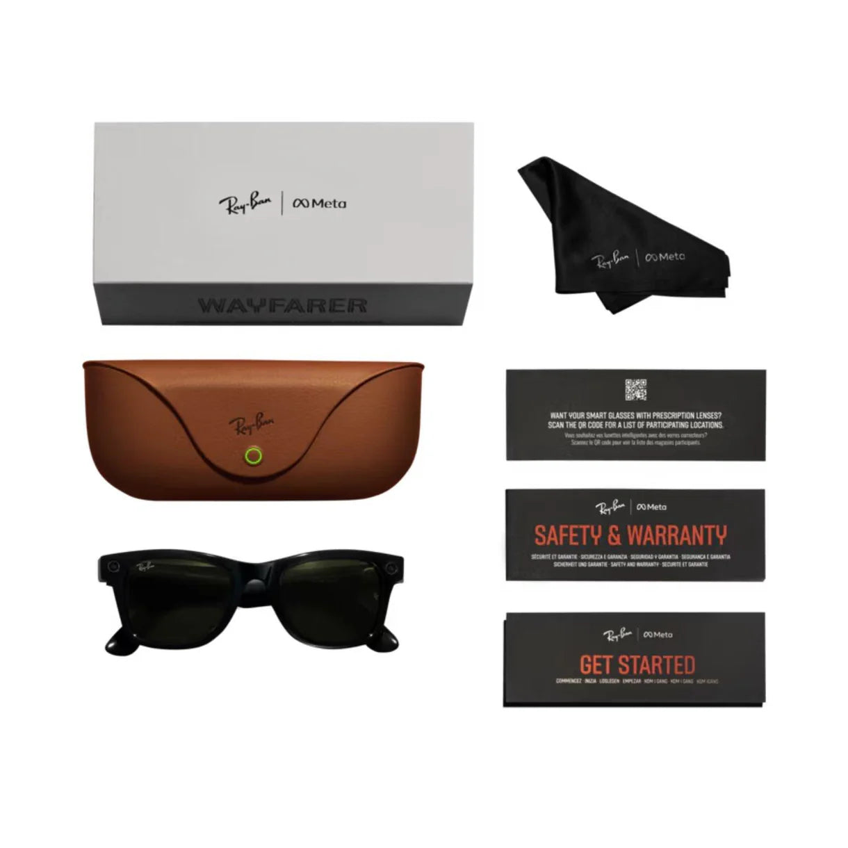 Ray Ban Meta Wayfarer | Smart Glasses | Óculos com Câmera Inteligente