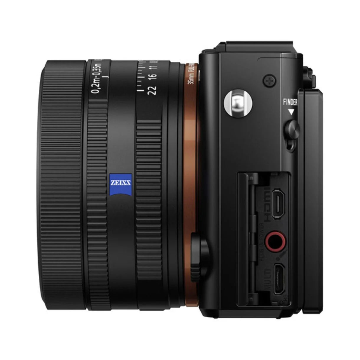 Sony Cyber-shot DSC-RX1R II Câmera Compacta de 42,4 MP com Lente Zeiss 35mm f/2