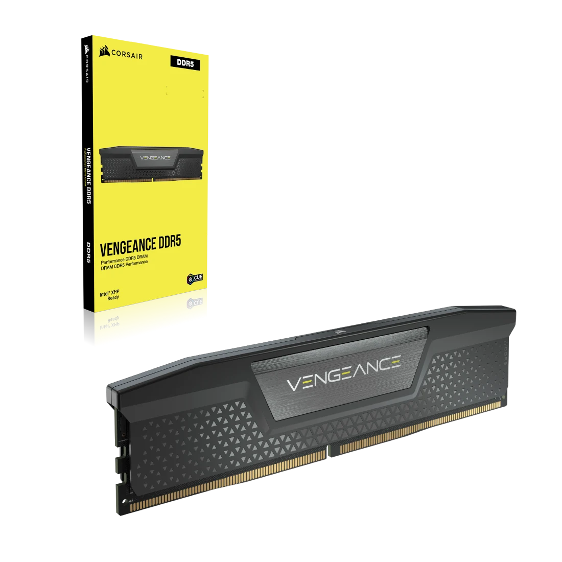 Memória RAM CORSAIR VENGEANCE DDR5 32GB (2x16GB) 6000MHz CL36 – Intel XMP & iCUE (CMK32GX5M2B6000C36)