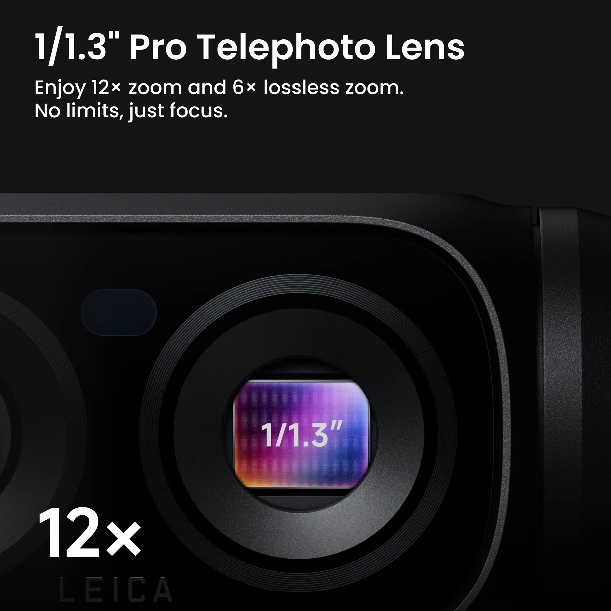 Insta360 Luna Ultra Câmera Gimbal com Tela Touch Removível, 8K, Sensor de 1" e Lente Telefoto