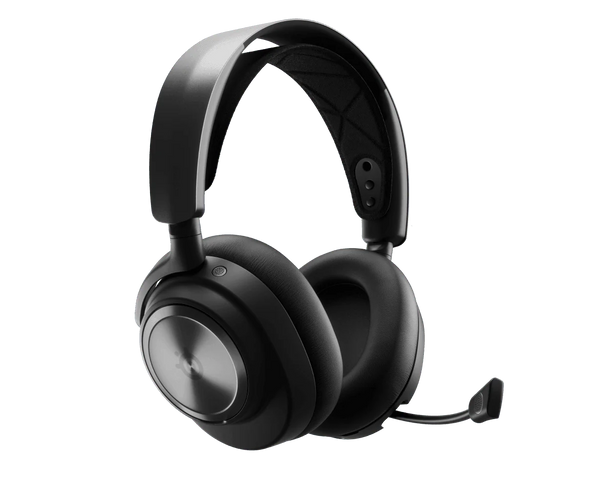 SteelSeries Arctis Nova Pro Wireless - Fones com Cancelamento Ativo de Ruído e Baterias Hot-Swap para PC e PlayStation