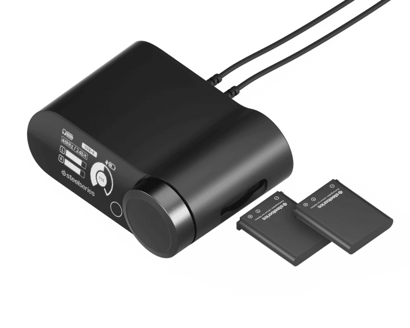 SteelSeries Arctis Nova Pro Wireless - Fones com Cancelamento Ativo de Ruído e Baterias Hot-Swap para PC e PlayStation