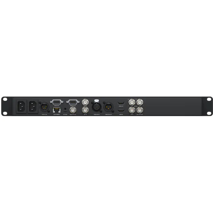 Gravador Blackmagic HyperDeck Studio 4K Pro — 12G-SDI, Codecs ProRes/DNx/H.265, Ultra HD até 2160p60, Ethernet 10G