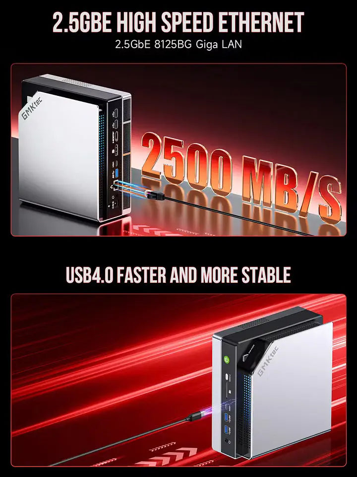 Mini PC para IA GMKtec AMD Ryzen™ AI Max+ 395 EVO-X2 AI