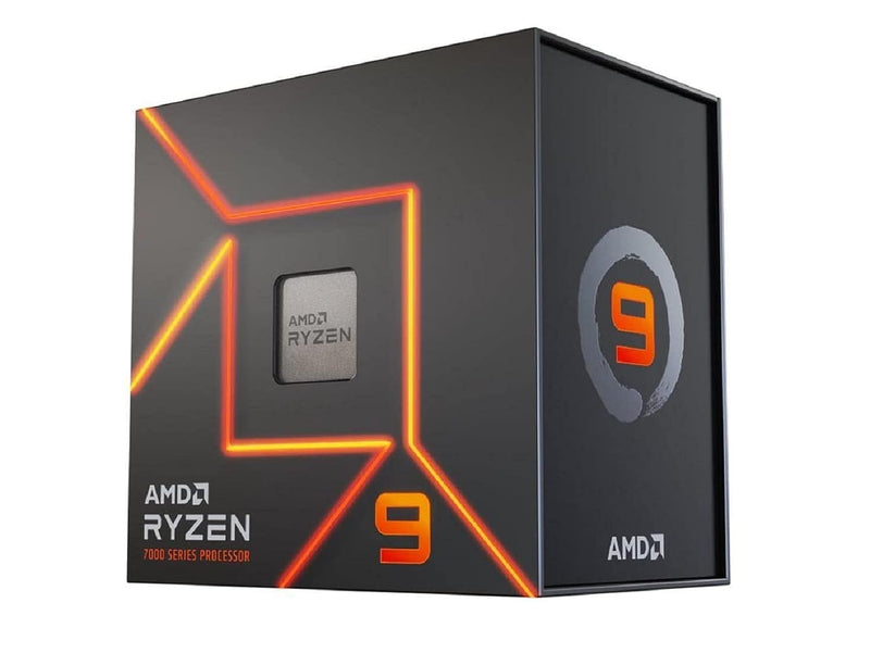 AMD Ryzen 9 7950X Box - Processador - (AM5/16 Cores/32 Threads/5.7GHz/80MB Cache/Radeon Graphics) Com Vídeo/Sem Cooler