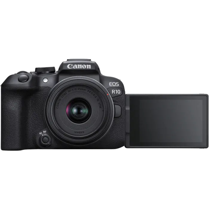 Câmera Canon EOS R10 Mirrorless RF-S 18-45mm f/4.5-6.3 IS STM