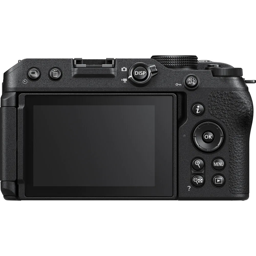 Câmera Nikon Z30 Mirrorless APS-C — 20.9MP, Vídeo 4K UHD 30p, Tela Articulável, Ideal para Vlog e Streaming
